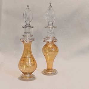 Pair perfume bottles